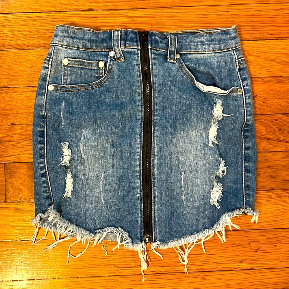 Pinc Premium Jean Skirt